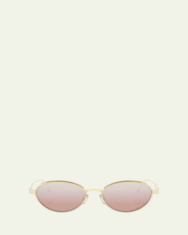DiorCannage S2U 55MM Rectangular Sunglasses